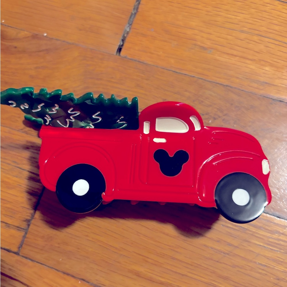 Disney Inspired Mickey Christmas Claw Clips - Truck